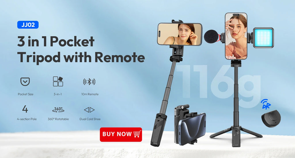Ulanzi FALCAM TreeRoot Quick Release Desktop Tripod Portable Mini Tripod Handle for DJI Ronin Stabilizer F38 Quick Release Mount