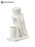 E55Pro Electric Coffee Grinder 55MM Titanium Cone Burr Stepless Adjustment Espresso Brew Coffee Bean Grinder Black