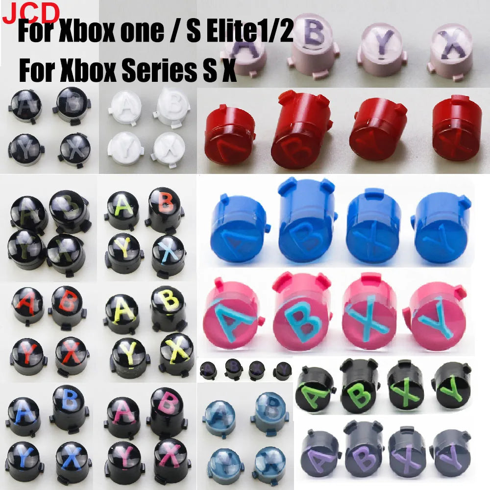 1set Original  A B X Y Button Replacement ABXY Key Buttons For Xbox One Slim For Xbox One Elite1/2 For Xbox Series S X Controlle