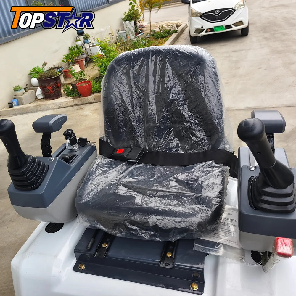 Micro Mini Excavator Crawler Type 0.8Ton Lightweight Small Digger CE For Home Renovation Trench Digging Free Shipping