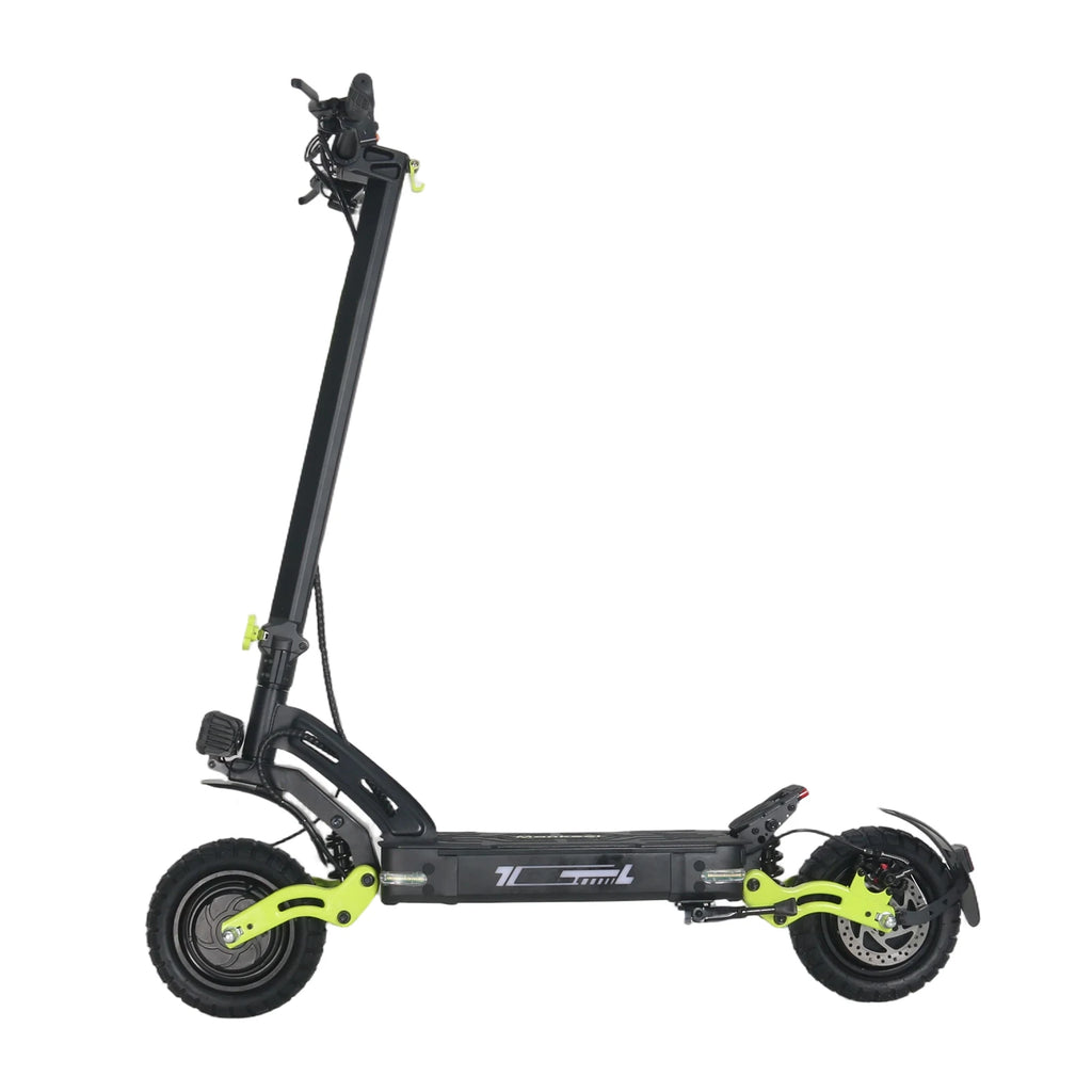 60V 20.8Ah 2400W Dual Motor Electric Scooter with 40MPH High Speed, 40 miles Long Range endurance, 11 Inch Off Road Tire Foldable Adult E Scooter NFC Smart Lock Dual Hydraulic Suspension Disc Brake Max Load 265LBS For Outdoor