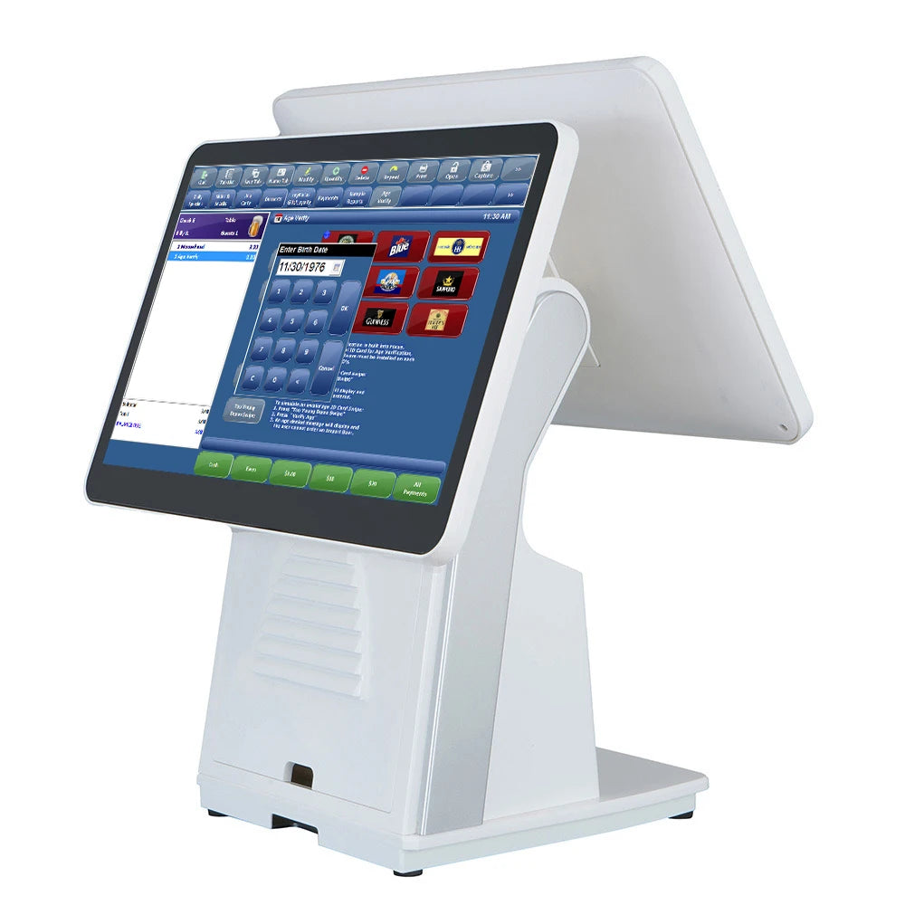 Full-Function All-in-One Touch Screen POS System Premium Cash Register Hardware Machine