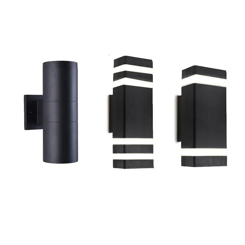 Outdoor LED Wall Lights  Replaceable Light Bulb E27 Waterproof Wall Lamp for Modern Home Interior Stairs Lighting Decoration