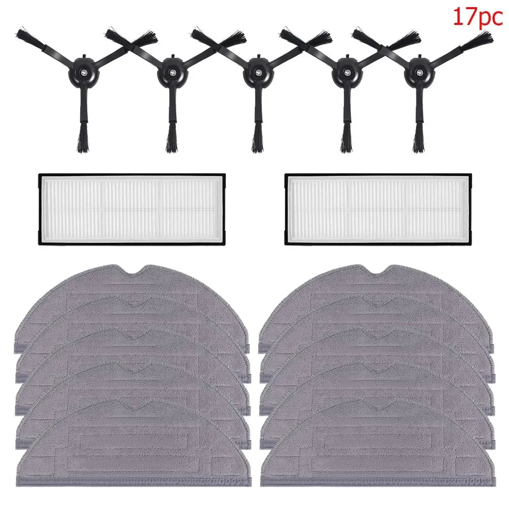 Compatible For Roborock S8 S8 Pro Ultra S8+ Robot Vacuum Cleaner Main Brush Side Brush HEPA Filter Mop Cloths Dust Bags Parts