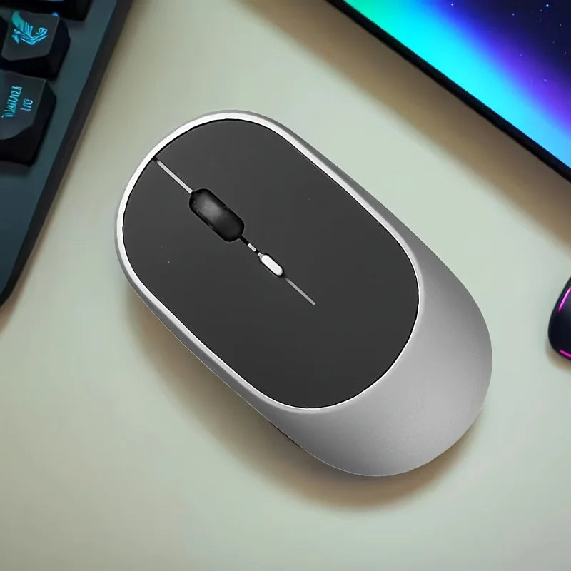 Wireless Mouse Bluetooth-Compatible Mouse Ergonomic 1200DPI Mouse For MacBook Tablet Laptops Computer PC iPad 2.4Ghz Gaming Mice