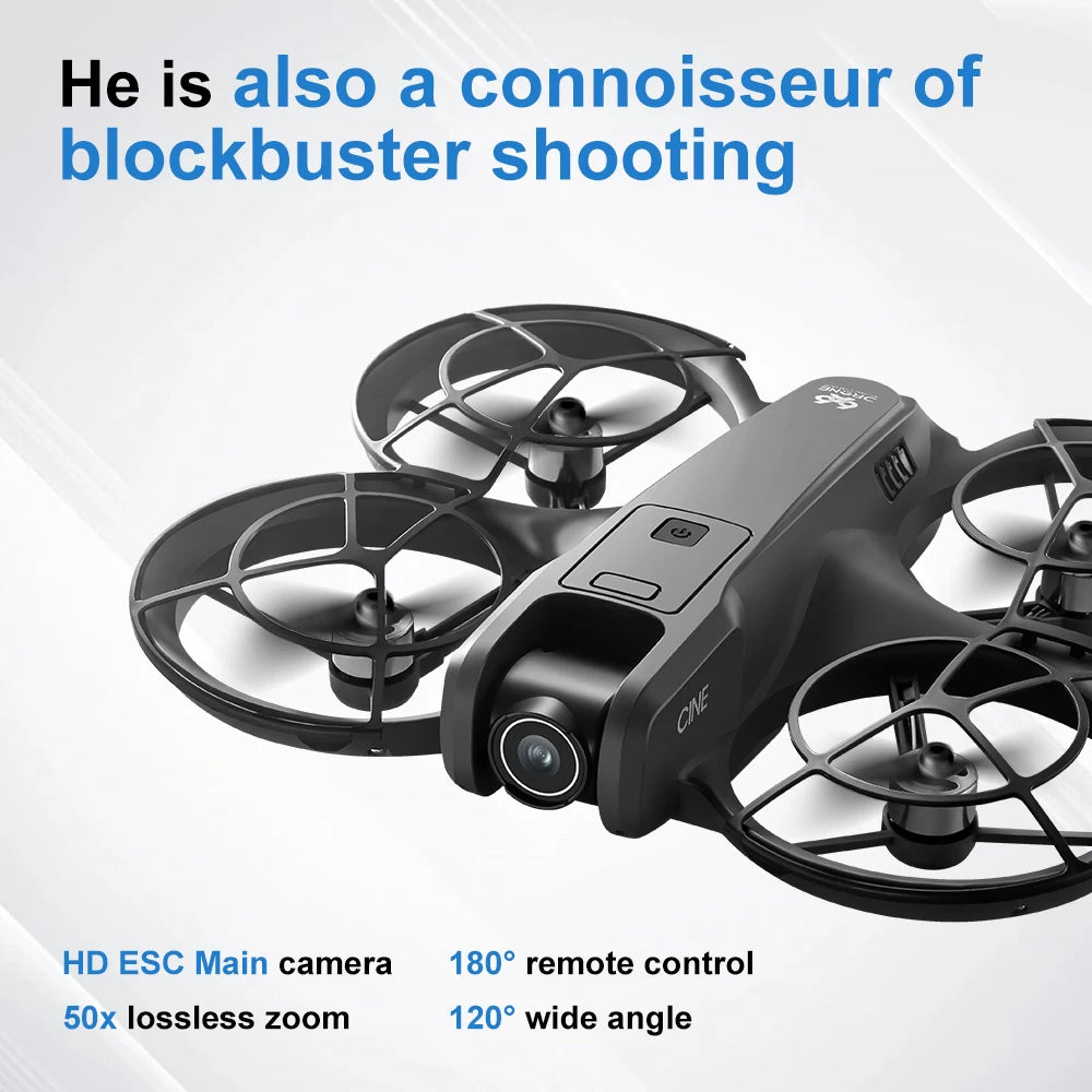 Original MINI V666 Drone 4K Professional WIFI 5G Dron Obstacle Avoidance Brushless Altitude Headless Mode RC Quadcopter Toys