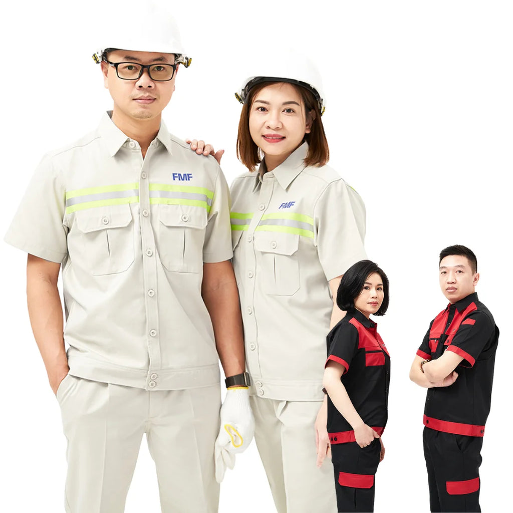 Anti Flame Aramid Retardant Work Suit Set Heat-resistant Fire-resistant for Iron Metallurgy Casting Flame Retardant Workwear
