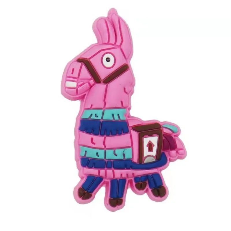10-21pcs Game Characters Popular Shoe Charms Cartoon Shoes Accessories Decoration Buckle Fit Clog Sandal Wristbands Accessory