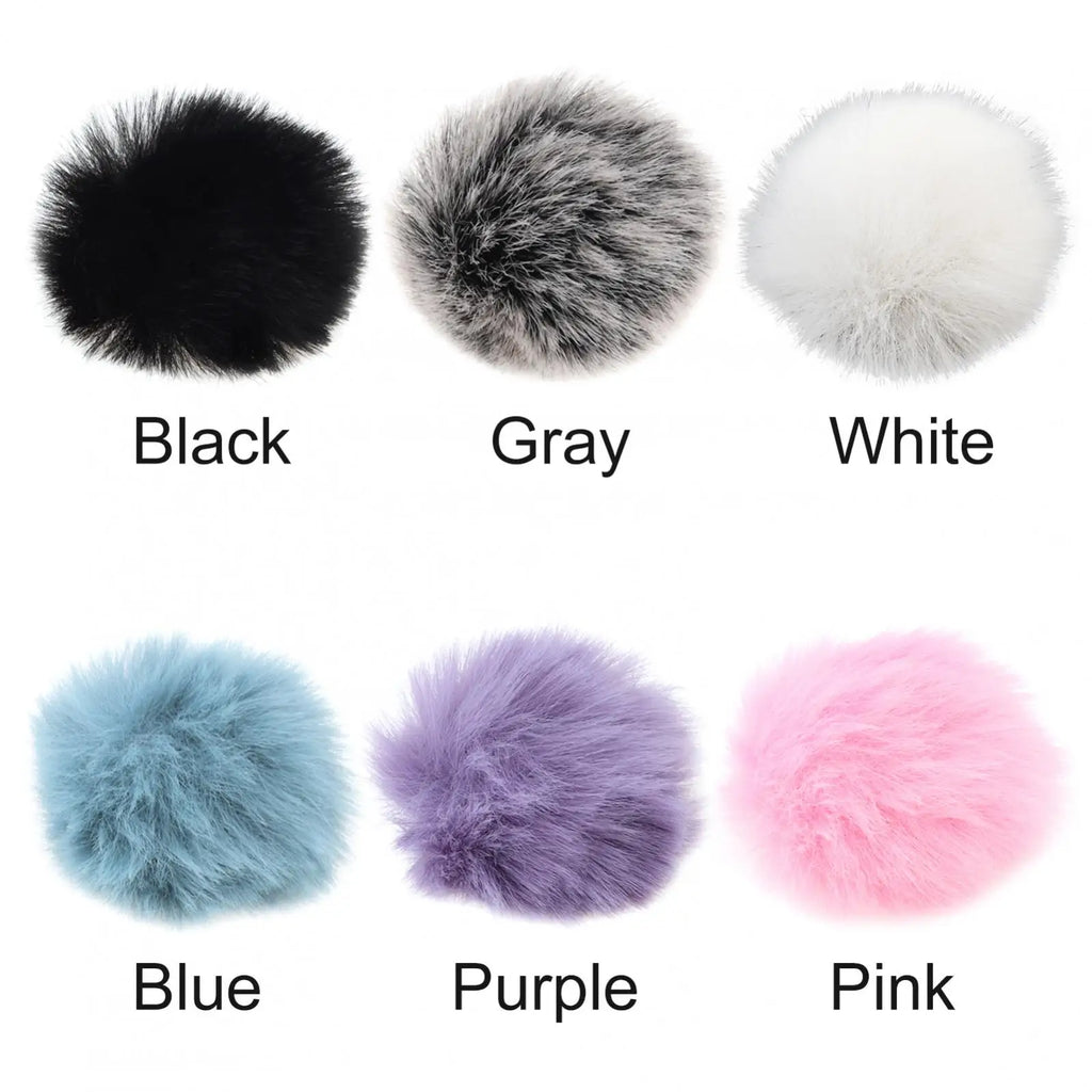 Lavalier Lapel Mic Wind Muff Wind Muff Outdoor Furry Windscreen