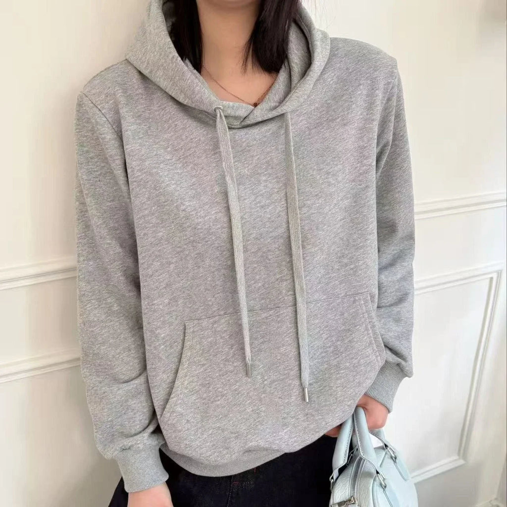 Hlo Yoga unisex cotton sweatshirts sweatpants loose hoodie Pull Rope sweatshirts jogging loose and comfortable se