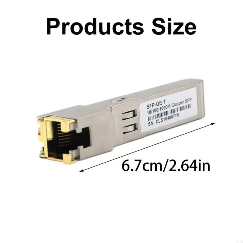 SFP Module SFP Modules Optical Port Turn to RJ45 Ethernet Port Gigabit 10/100/1000M Transceiver Module Replace