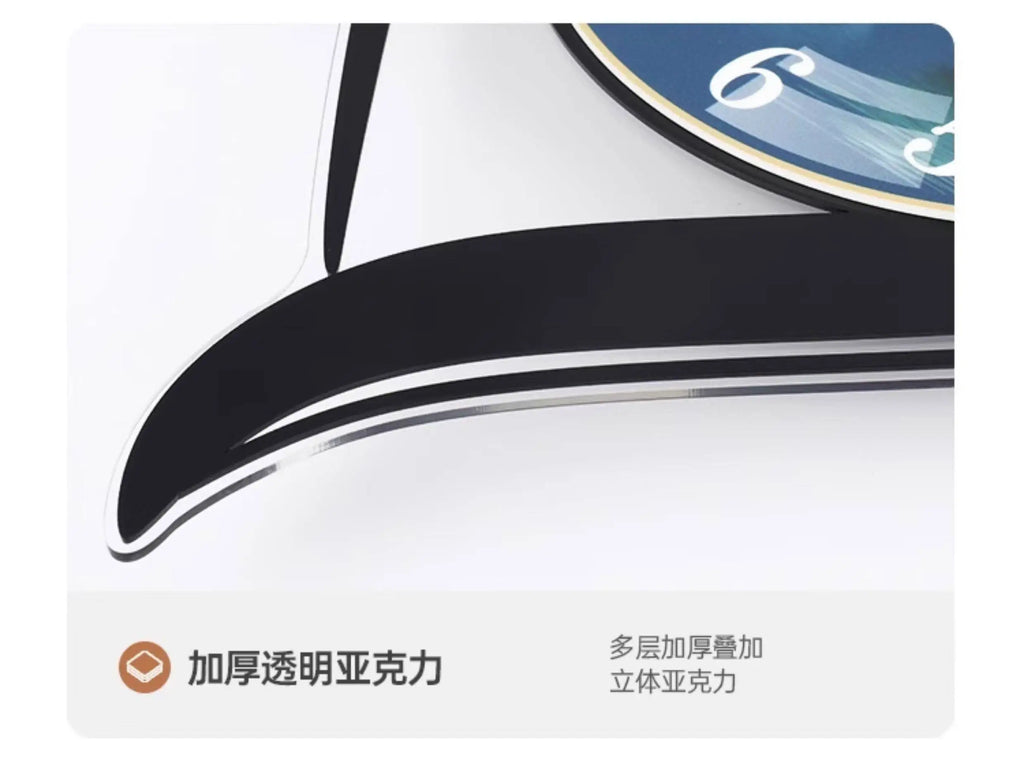 Chinese Style Xenomorph Wall Clock Modern Creative Luxury Metal Art Decor Silent Wall Watch For Living Room Study Home Decor