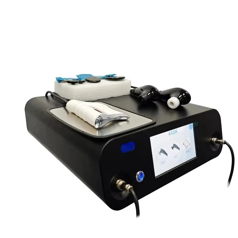 448Khz INDIBA Tecar CET RET Pain Relief Physiotherapy Machine Diathermy Body Shaping Fat Reduction