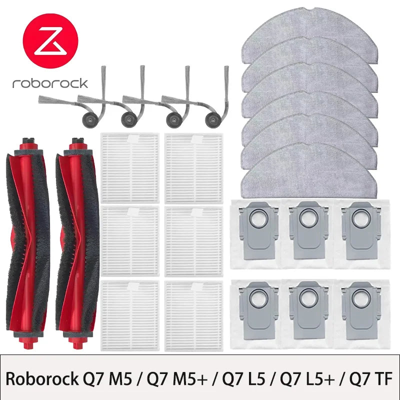 Roborock Q7 M5 / Q7 M5+ / Q7 L5 / Q7 L5+ / Q7 TF / Q7 TF+ / Q7B / Q7T Plus / Q8 / Q8+ Accessories Spare Parts