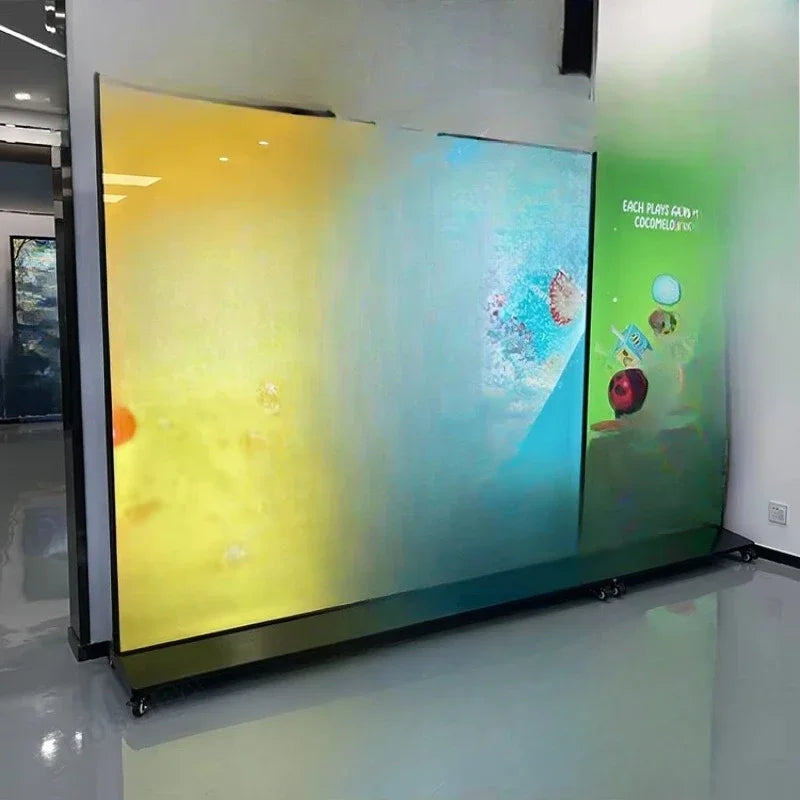 Indoor digital kiosk full-screen digital signage display