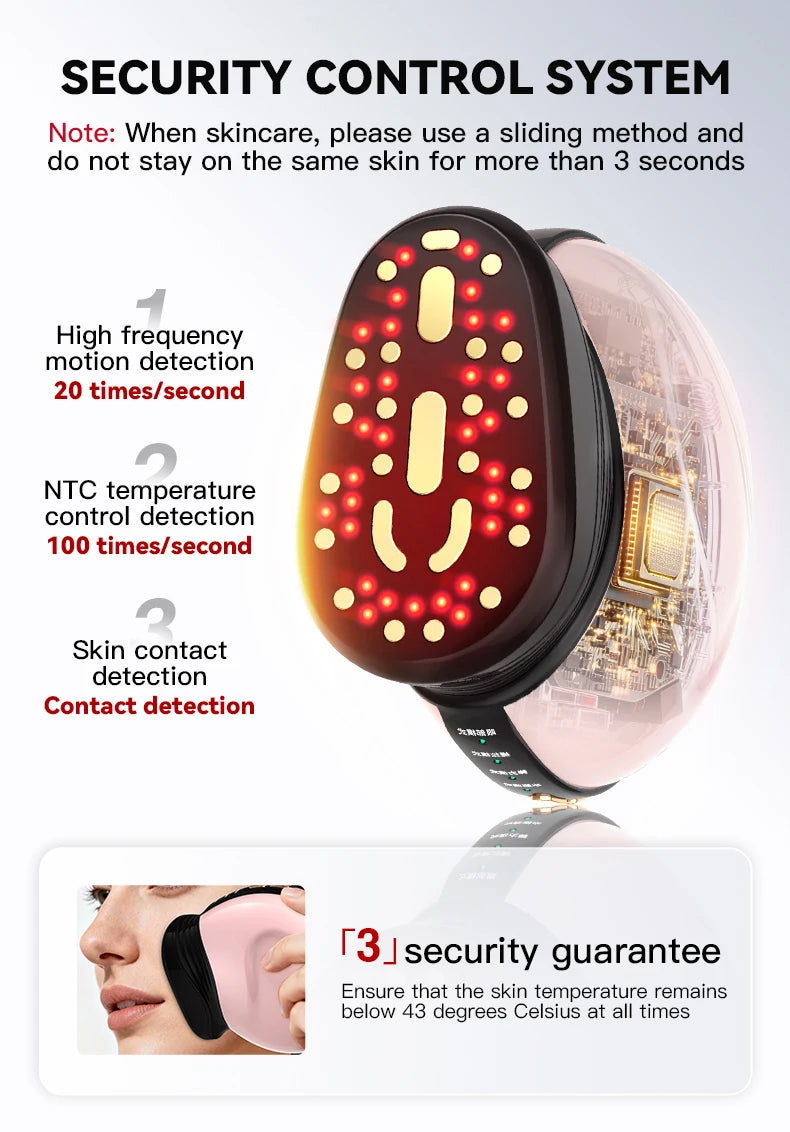 Beauty and Skincare Tools, Home Beauty equipment, Vibrating Hot Compress and Skincare Massage equipment, Christmas Gifts