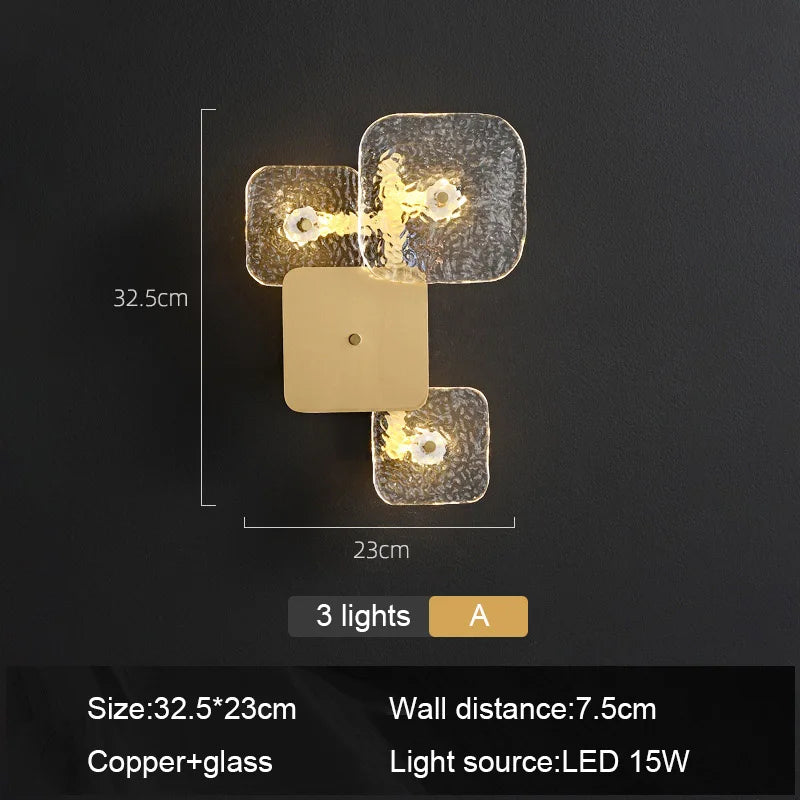 Simple Staircase Entrance Wall Lamp Bedroom Light Luxury Tv Background Living Room Bedside Decoration Lighting