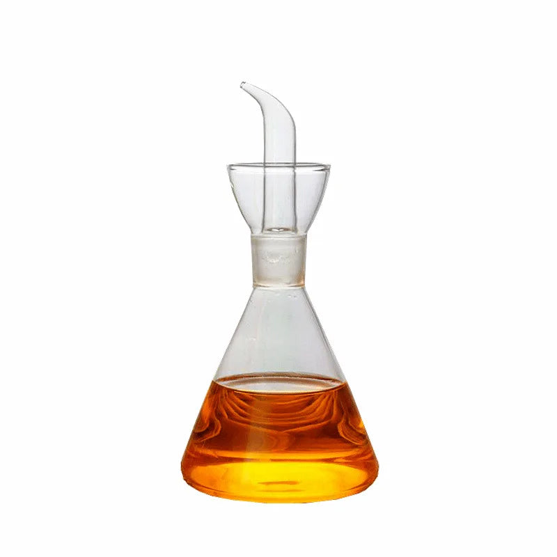 High Borosilicate Glass Oil Pot Household Leak-proof Oil & Vinegar Pots Kitchen Soy Sauce Pot Oil Tank Seasoning Oil Bottle