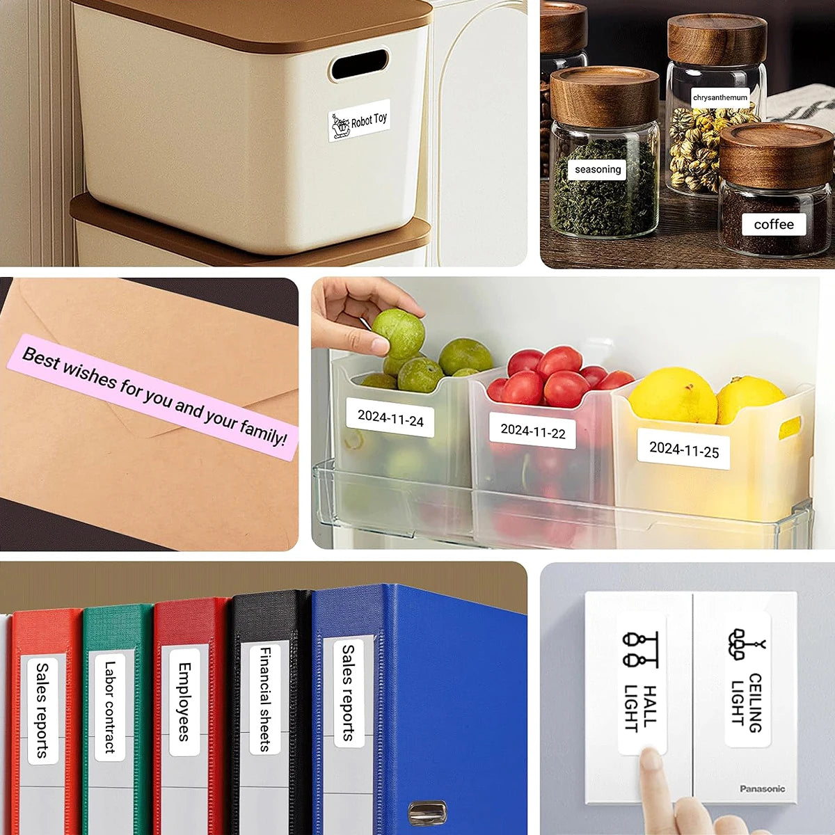 Marklife P15 Mini Label Printer Portable Thermal Printer Inkless Self-adhesive Paper Sticker Printing Machine Name Tag Labeller