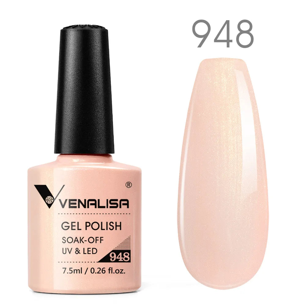 Venalisa TPO Free Earth Brown Autumn Color Collection Nail Gel Polish Soak Off UV LED Gel Varnish Gorgeous Gel Nail Manicure