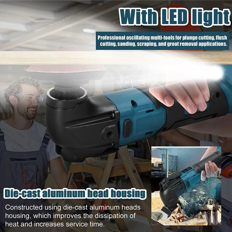 Makita DTM51 Cordless Grinding Machine, Edge Trimming Machine, Brushless Grooving Machine, Electric Shovel, Makita 18V Battery
