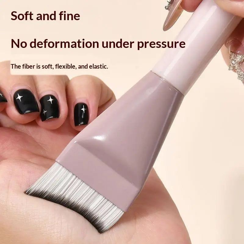 Foundation Brush +Makeup Palette + Black Powder Puff Set Foundation Cream Mixing Tool Nail Art Makeup Cosmetic Makeup Tool Kits