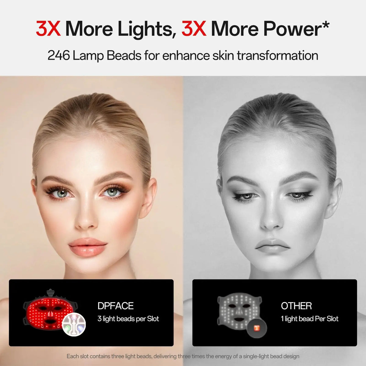 Red Light 7 Colors LED Face Mask Therapy Beauty Mask for Anti-Aging Wrinkles Skin Rejuvenation Lifting Tighten Home Use Tool