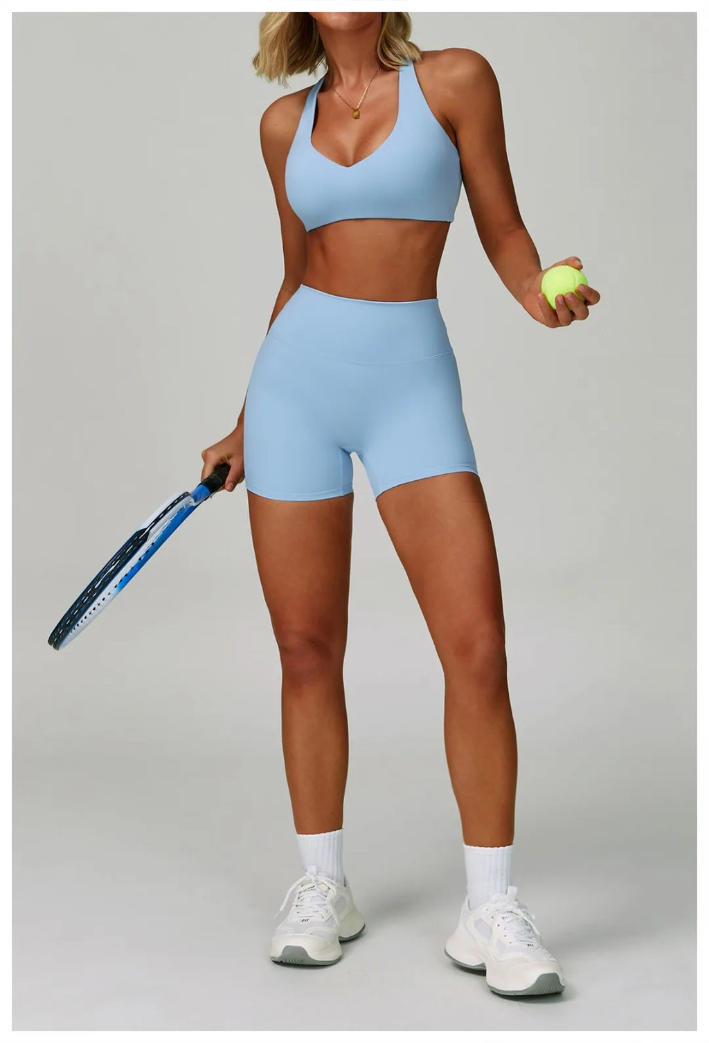 3PCS Women's Yoga Set Peach Hip Sports Jacket Shorts Fitness Set Tight Sports Bra Pants Set Workout Gym Leggings Sports Yoga Set