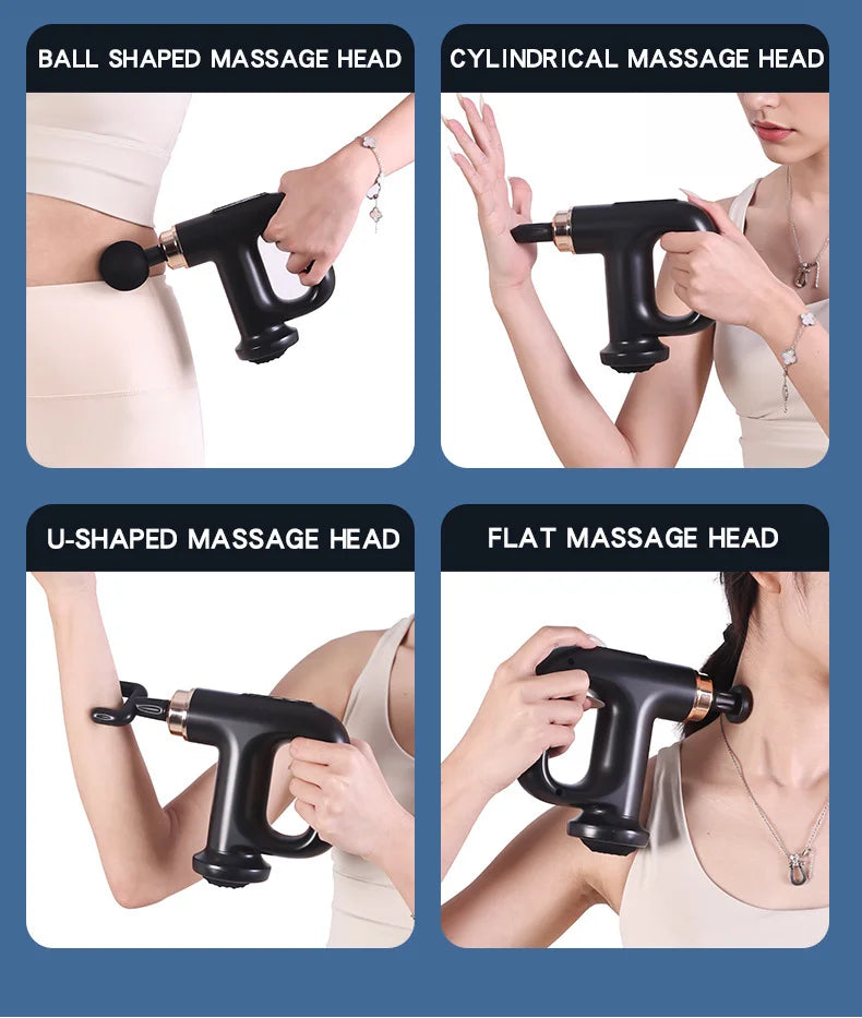 Multi-functional Fitness Massager Gun Abdominal Waist Leg Shaker Machine Fat Pusher for Body Muscle Relaxation Fascia Gun