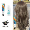 Plant hair dye Hazelnut Ash Brown Non-Bleaching Dye Cream Permanent Hair Color Instant Dye for Hair