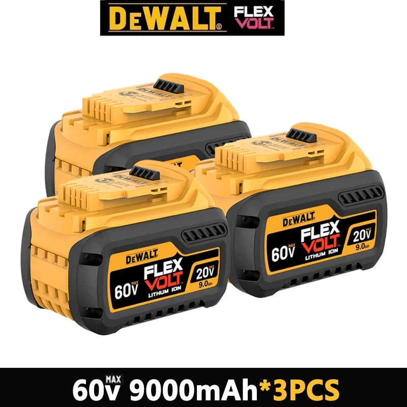 100% Original DeWalt Batteries 20V 5000/6000mAh Li Ion Battery For DCB206 DCB205 DCB204 DCB200 DeWalt Power Tools Air Transport