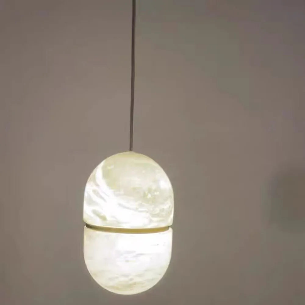Beautiful Design Marble Chandelier Dining Lighting Gold Black Bedroom Decoration Bar Lamp
