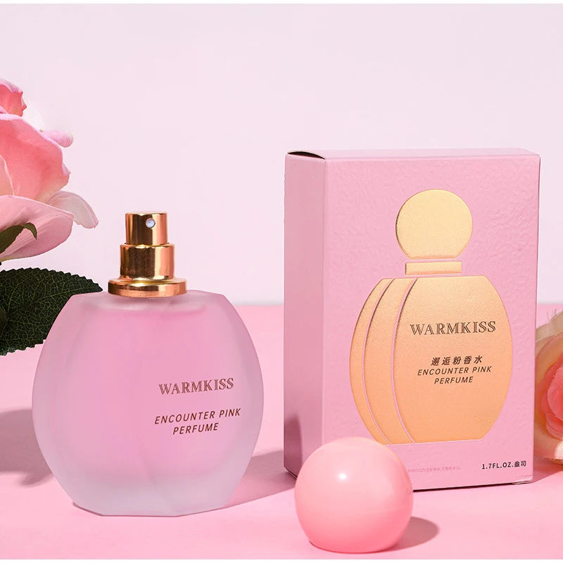 Women's Elegant Romantic Perfume Fresh Lasting Natural Light Fragrance Rose Musk Pheromone Charm Portable Couple Date Perfume
