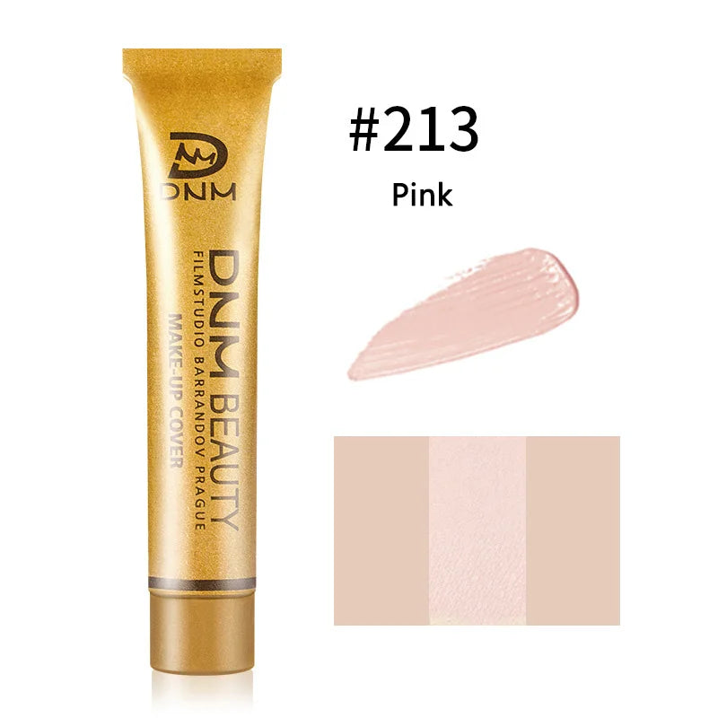 DNM High Quality Covering Concealer Makeup Moisturizing Face Concealer Foundation Waterproof Lasting Concealer Covering Cream