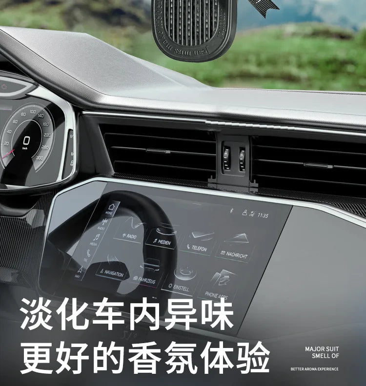 Car Fragrance Diffuser Natural Scented Car Perfume Pendant Decorate long-lasting aromatherapy fragrance piece car deodorization