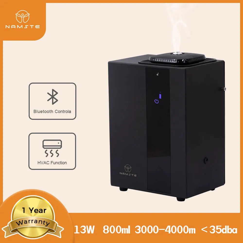 NAMSTE 4000m³ Essential Oil Diffuser Bluetooth Control HVAC Commercial Place Air Freshener Hotel Home 800ML Aroma Diffuser