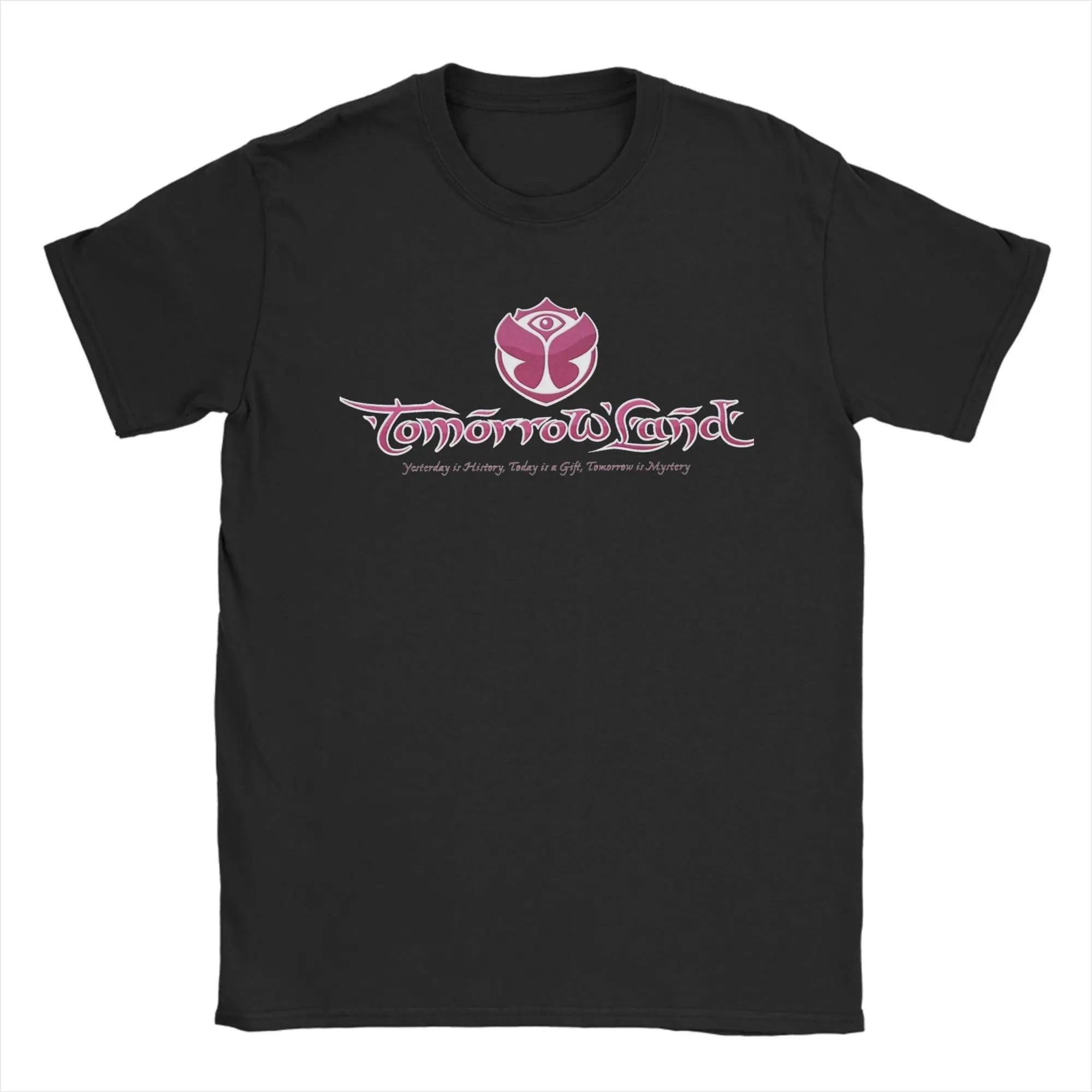 Tomorrowland Belgium 2025 Festival Trip Magical Futuristic Festival T Shirt Beach T Shirts Man Cotton Tees Short Sleeves Tshirt