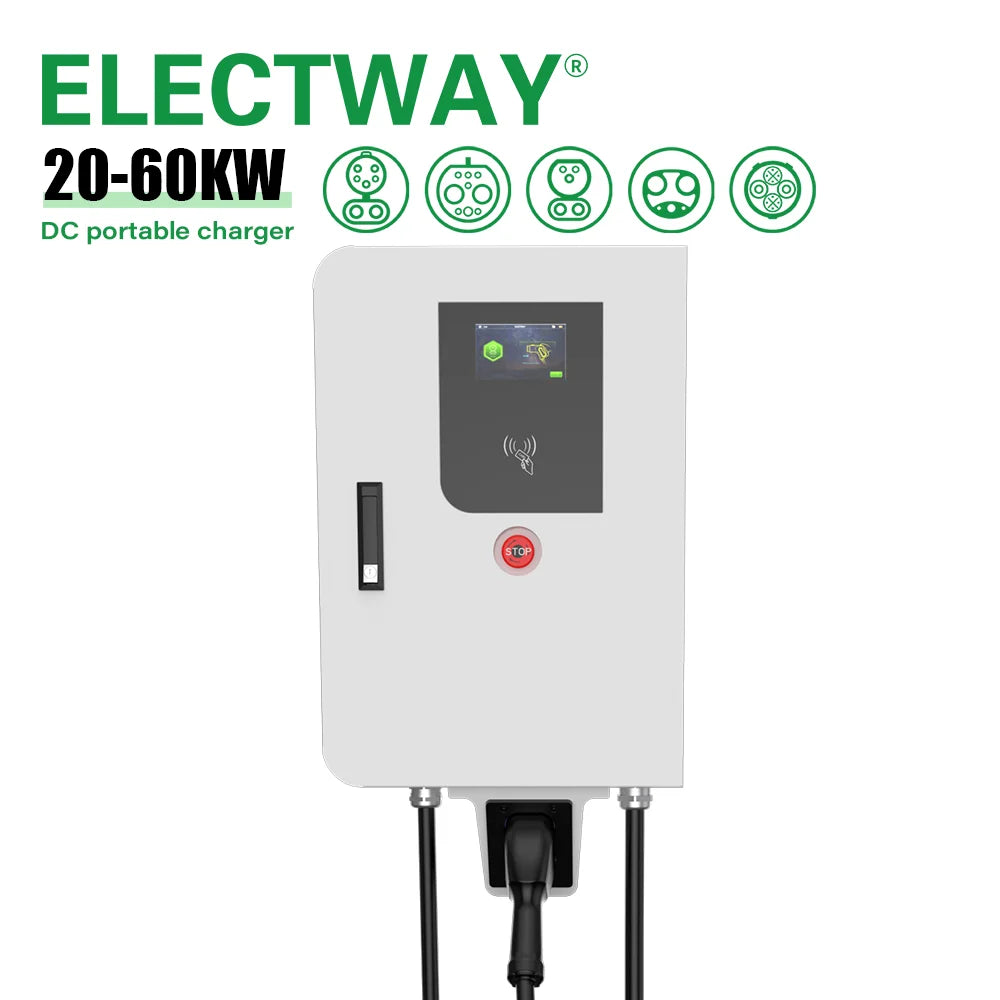 Compact 20kW  DC Fast Electric Vehicle Charging Station