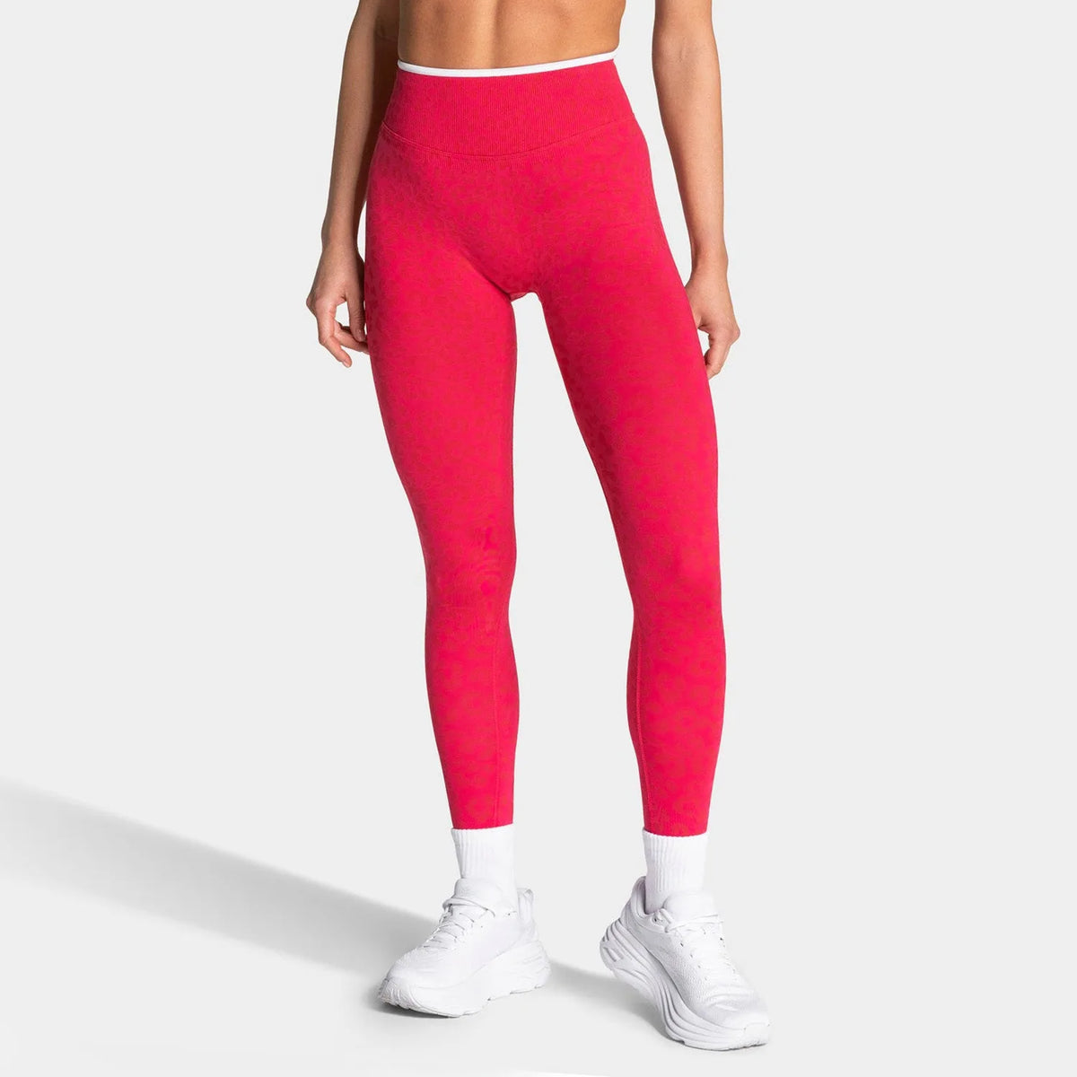 NO LOGO Women leopard print yoga fitness suit, contrasting edge sports bra high waisted leggings running cycling headband