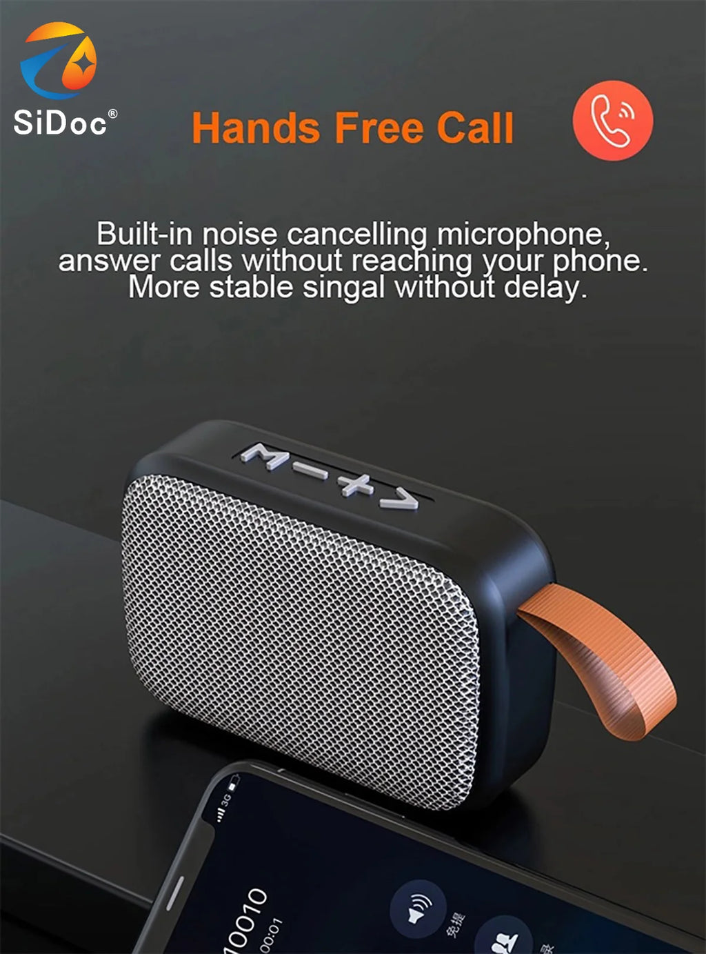 Mini Oxford cloth speaker Bluetooth 5.0 portable music player speaker M12 outdoor stereo