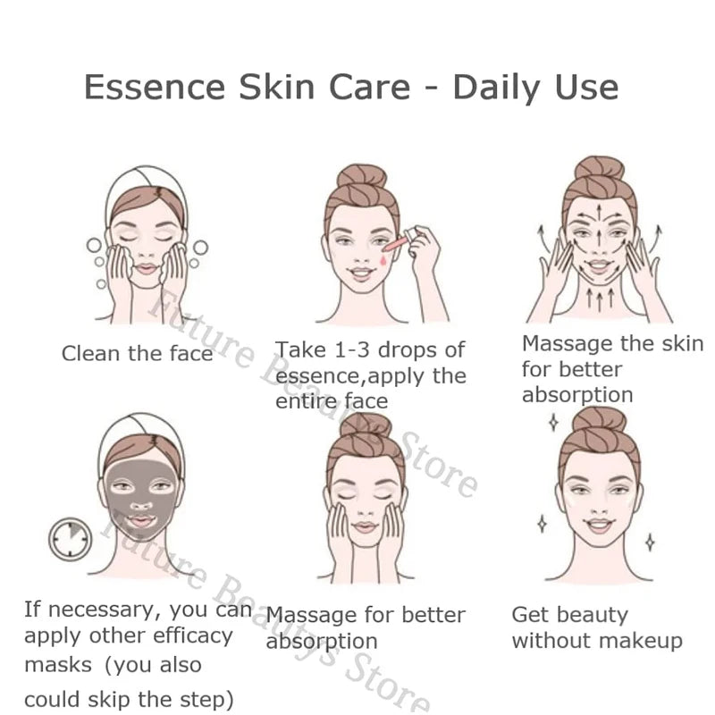 Korea 5ml*10Pcs BB Cream Glow Foundation Brightening Sunscreen Salmon DNA Ampoule Skin Booster Moisturizing Skin Beauty Makeup