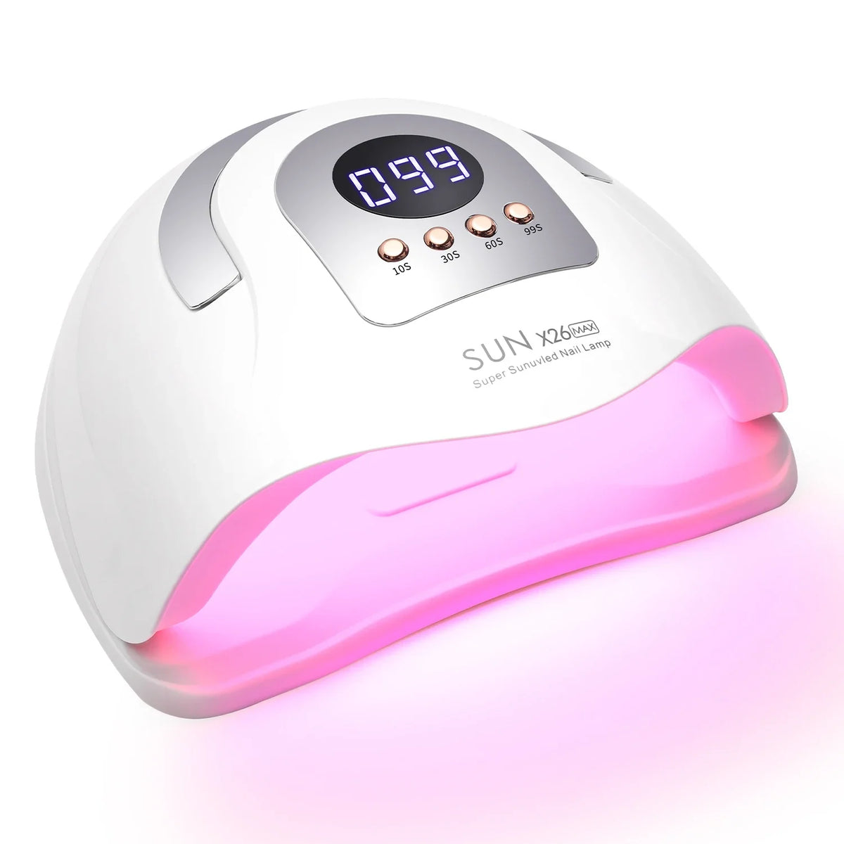 SUN X25MAX 81LED UV Lamp for Nails Drying Quick Curing All Gel Nail Polish Professional Powerful UV Light Dryer Manicure Salon