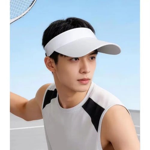 "Air-crowned hat, sunshade hat, marathon running hat, summer outdoor sunscreen sun hat"