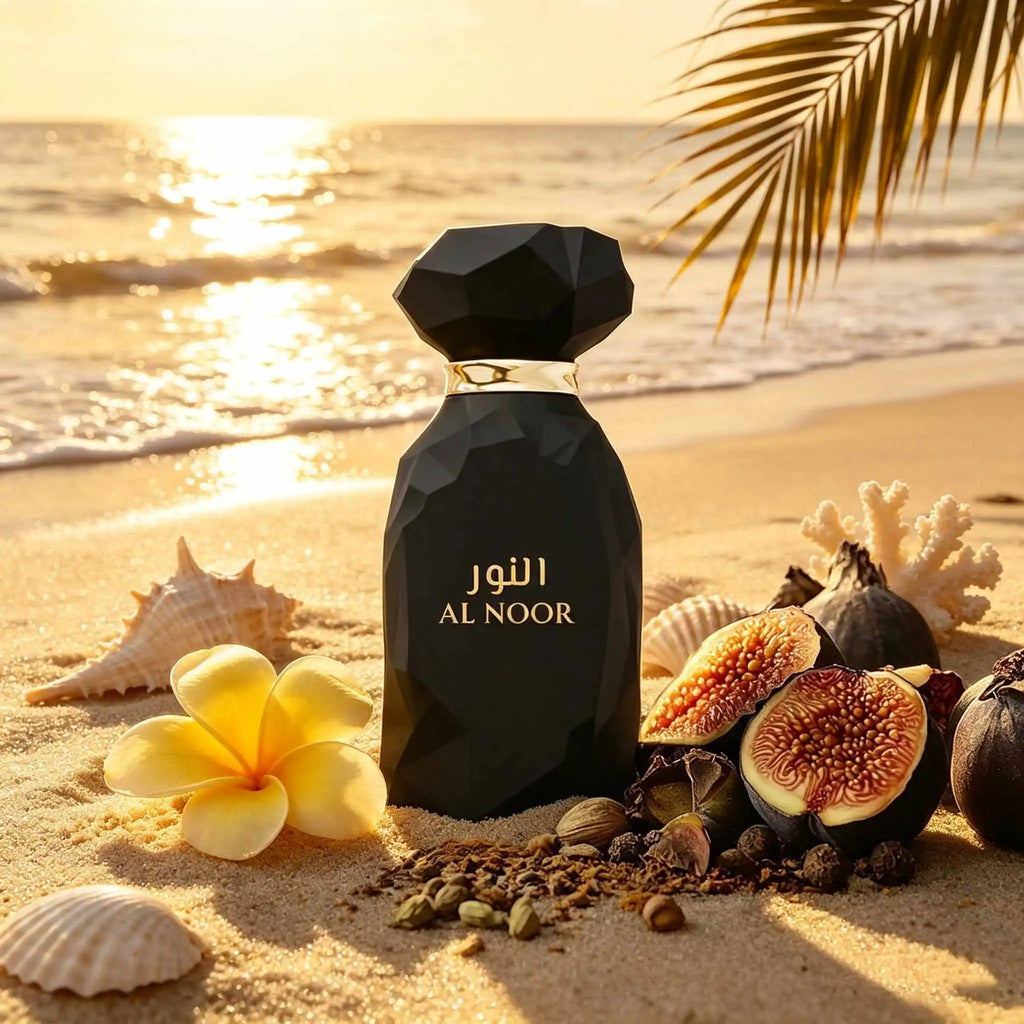 Arabiyat Prestige Al Noor EDP Embodies Luxurious Middle Eastern Fragrance Culture With A Black-and-gold Design, Rich Oriental Notes And A Warm, Aophisticated Presence.