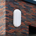 Oval Wall Lighting 12W Modern LED Outdoor Surface Mounted Waterproof Bathroom Porch Wall Sconce Aisle