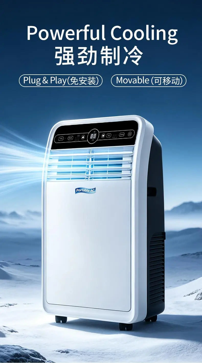 9000/12000/18000BTU Portable Air Conditioner for Cooling, AIR BLOWER, AIR COOLER AIR CONDITIONING AIR COOLING PORTABLE AC