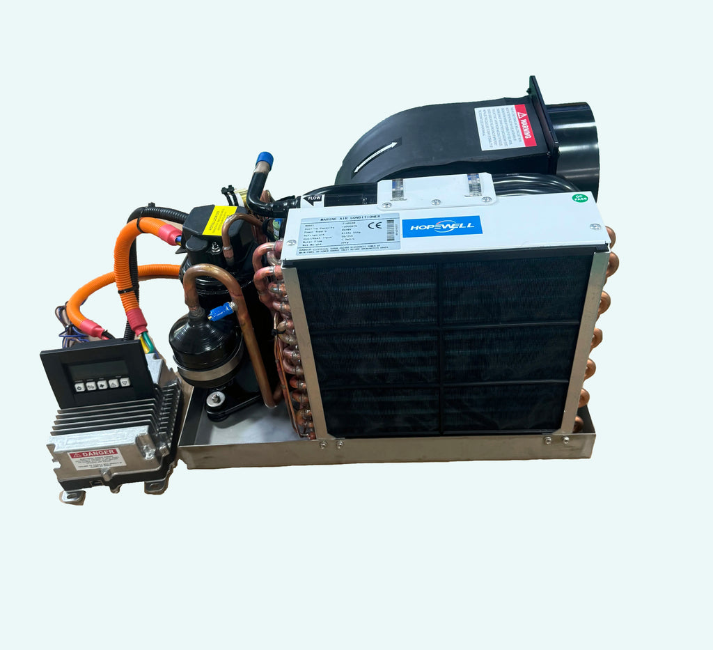 DC 48V  Yacht Marine Air Conditioner Self-Contained 12000Btu Vessel/Ship Air Chiller