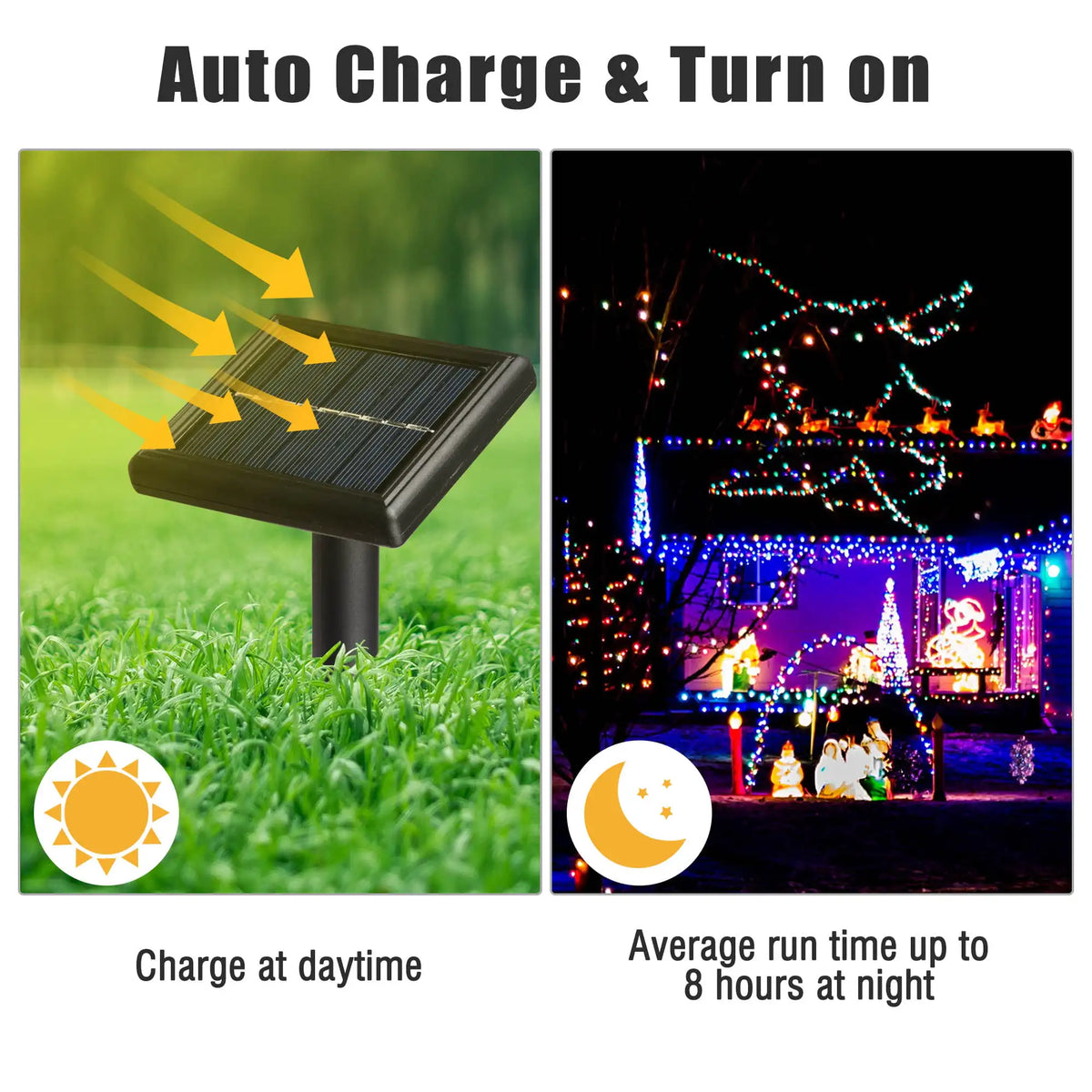 100Led Solar String Light Fairy Garden Waterproof Outdoor Lamp 3V Garland For Holiday/Party/Birthday Home Decoration