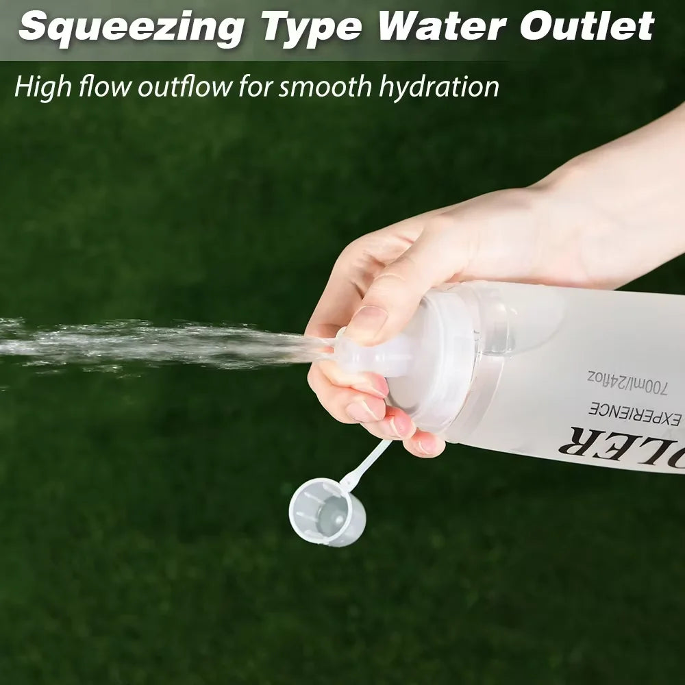 NEWBOLER Sports Water Bottles BPA-Free Collapsible Soft Flask Running Camping Hiking Hydro Flask Soft Water Bottle for Hydration