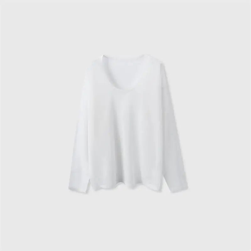 Sexy Sheer Baggy T-shirt for Women 2026 Summer Casual Fashion Loose Pullovers Chic Lazy Solid Color Off Shoulder Top Streetwear